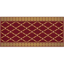 Almera Ceramica Noblesse Cenefa Delis Burdeos Gold